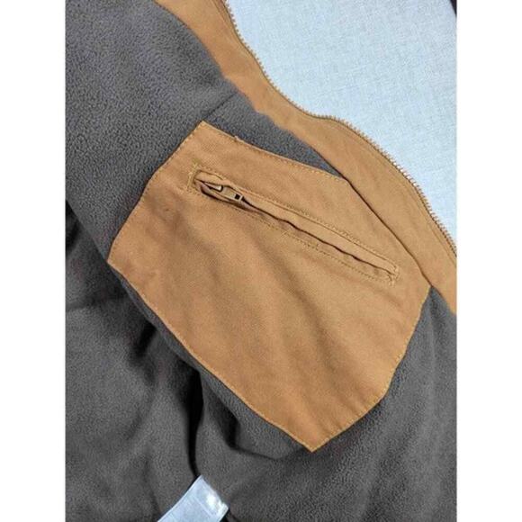 Canada Workgear Mens Jacket Work Coat Brown Heavy Duty Hooded Winter OMCW422 NEW - Picture 7 of 16